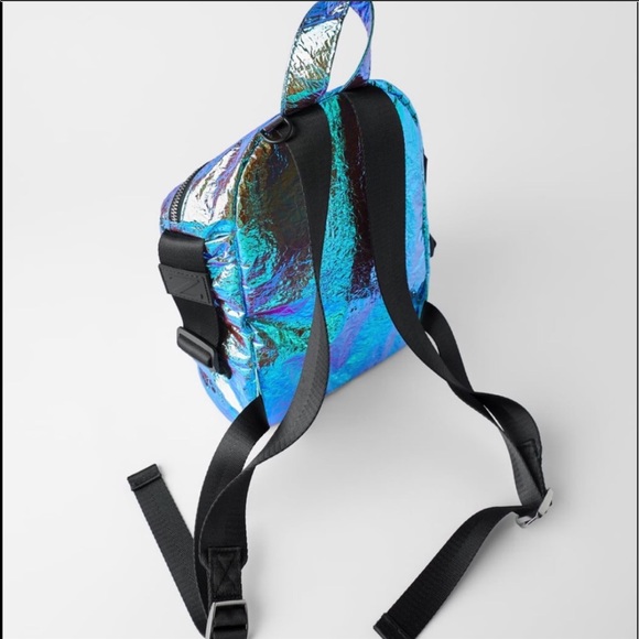 Zara iridescent backpack - Picture 5 of 9